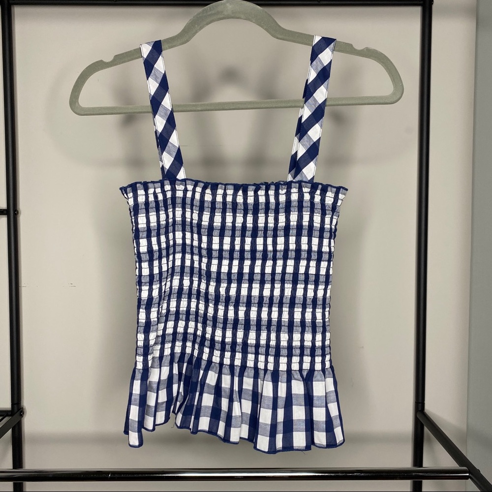 Ten Sixty Sherman - Gingham Smocked Tank